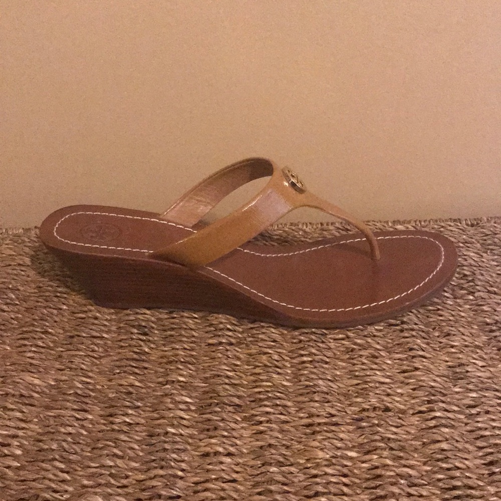 Tory Burch Cameron Wedge Size 10.5